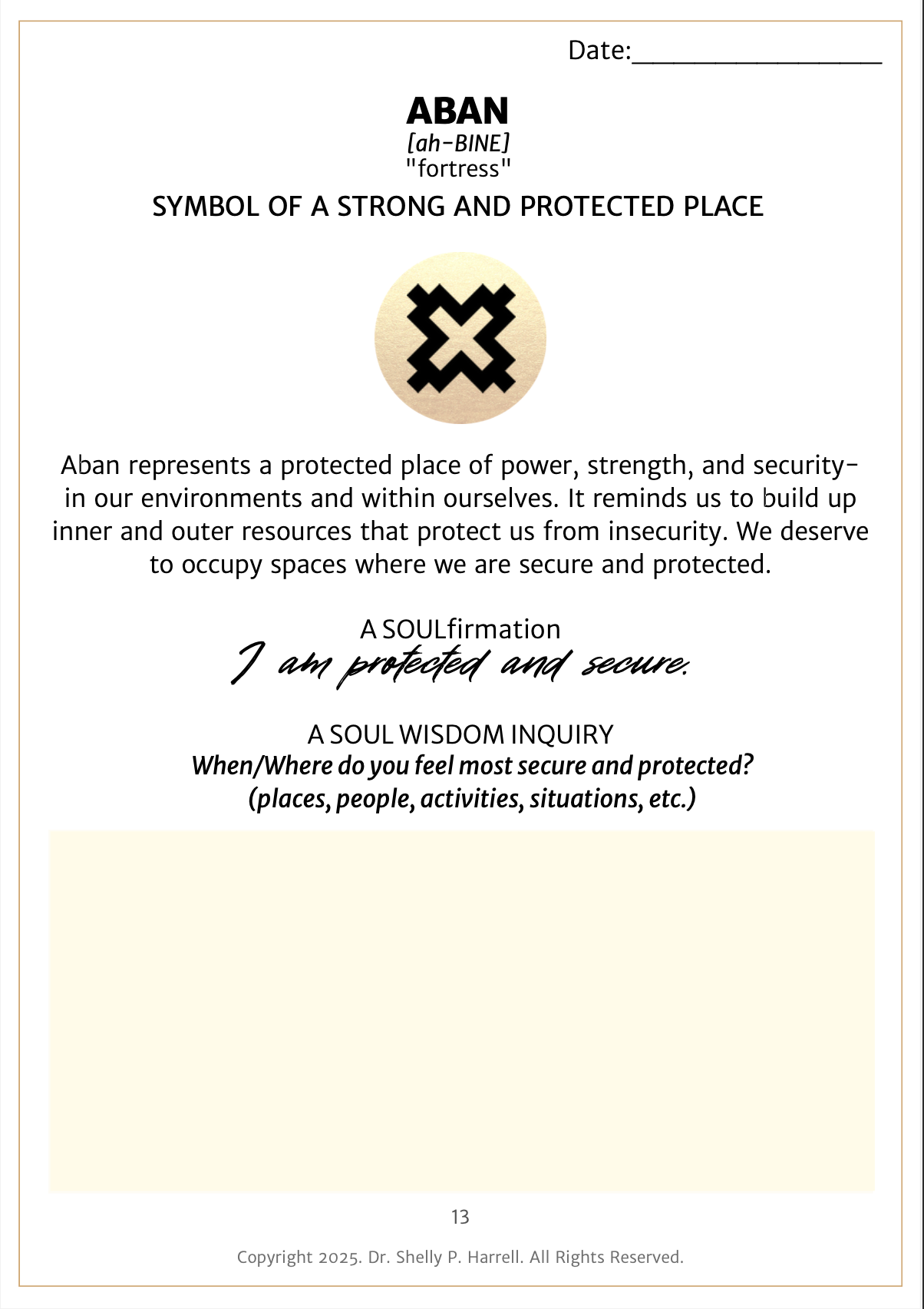 The Adinkra Journal for Wisdom and Healing (Interactive PDF)