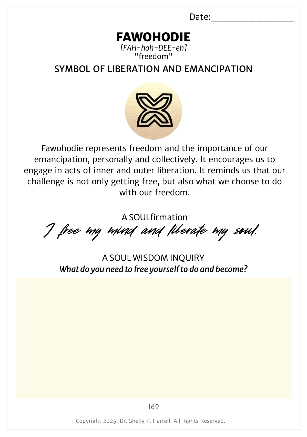 The Adinkra Journal for Wisdom and Healing (Interactive PDF)